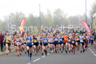 Senior womens 2019 Elswick Harirers Good Friday Road Relay, Newburn, Newcastle. Photo:  David T. Hewitson/Sports for All Pics